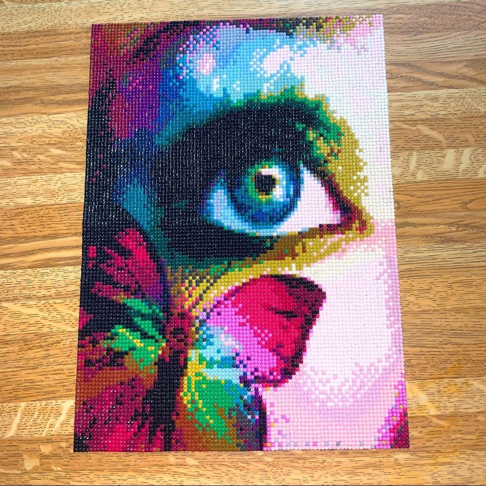 *Finished** Diamond Art Wall Decor On Canvas
